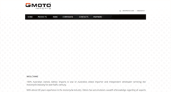 Desktop Screenshot of gmotoimports.com.au